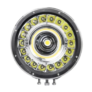 High quality off road round 162w 9 inch led driving light headlights