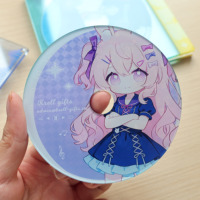 Calendrier personnalisé en acrylique, Calendrier CD en acrylique personnalisé, Calendrier tournant en acrylique personnalisé, Design coulissant personnalisé, Accessoire personnalisé Anime Star