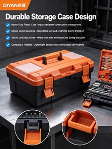 Juego de llaves de vaso CR-V de cromo vanadio con carraca, kit de herramientas para mecánica automotriz de 1/4, 3/8, 1/2 pulgada, venta al por mayor OEM ODM - Product Image 6
