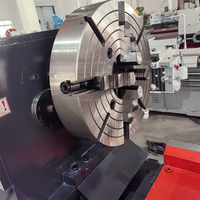Tour horizontal numérique à grande capacité CW6280*2000 Yade CNC, 4 postes à outils, garantie 1 an, haute sécurité