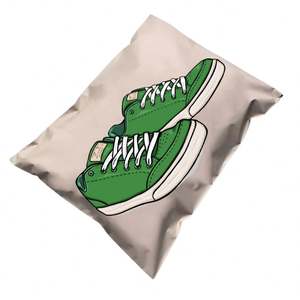 Bolsas Postales Personalizadas con MOQ Bajo, Bolsa de Envío Negra Mate con Logotipo, Bolsa de Polietileno para Envíos de Ropa con Advertencia de Asfixia - Product Image 3