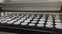 Machines de production de gâteaux automatiques pour fours à tunnel, muffins, cupcakes et garnitures