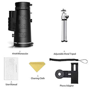تلسكوب أحادي العين فائق <span class=keywords><strong>40X60</strong></span> للرؤية الليلية مقاوم للماء منخفض الإضاءة - Product Image 5