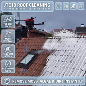 Autonomous PV Cleaning Drone System Commercial PV Array Surface Precision Cleaning Output for Commercial Solar Array Care - Product Image 1