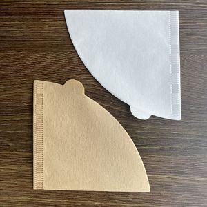 Filtros <span class=keywords><strong>de</strong></span> Papel Cónicos <span class=keywords><strong>de</strong></span> Goteo Individual - 50gsm Blancos/Marrones Sin Blanquear <span class=keywords><strong>para</strong></span> Cafetera <span class=keywords><strong>de</strong></span> Viaje (100 unidades) - Product Image 1