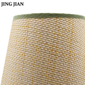 OEM Custom Multi-Style Fabric Lamp Covers &amp; Shades Weave <strong>Lampshade</strong> for Home Table Light Wall Lamp - Product Image 5