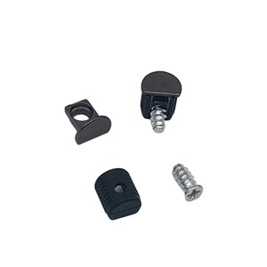 Connecteur de support de panneau trois-en-un 12 mm en plastique pour meuble de rangement, fixation facile - Product Image 4