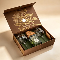 Boîte pliante entièrement personnalisée avec insert logo, boîte rigide de luxe, emballage cadeau haut de gamme, boîtes en papier rigide magnétiques avec couvercle