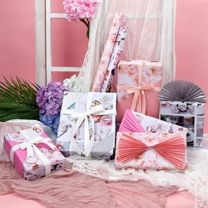 New Valentine Disposable Coated Silicone Double-Sided Gift Wrapping <b>Paper</b> Roll 43x300cm - Product Image 2