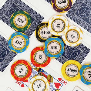 <span class=keywords><strong>Juego</strong></span> <span class=keywords><strong>de</strong></span> póker profesional Accesorios <span class=keywords><strong>de</strong></span> <span class=keywords><strong>juego</strong></span> <span class=keywords><strong>de</strong></span> casino Monte Carlo personalizado <span class=keywords><strong>Fichas</strong></span> <span class=keywords><strong>de</strong></span> arcilla <span class=keywords><strong>de</strong></span> <span class=keywords><strong>300</strong></span> piezas Incluye dados <span class=keywords><strong>de</strong></span> naipes - Product Image 2