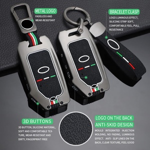 Housse de clé de voiture pour <span class=keywords><strong>Kia</strong></span> Sportage R <span class=keywords><strong>Gt</strong></span> Stinger <span class=keywords><strong>Gt</strong></span> Sorento <span class=keywords><strong>Ceed</strong></span> Cd Cerato Forte 2018 2019 - Product Image 3