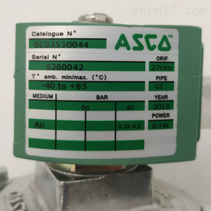 วาล์วโซลินอยด์ไดอะแฟรม ASCO รุ่น 8353 J353A045V NFETG353A043.24 DC A044 วาล์วควบคุมลมแบบแม่เหล็กไฟฟ้า - Product Image 3