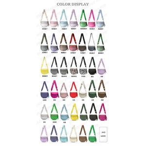 Sac <span class=keywords><strong>Banane</strong></span> à Carreaux Élégant pour <span class=keywords><strong>Femme</strong></span>, Sac de Voyage Pratique avec Ceinture - Product Image 2