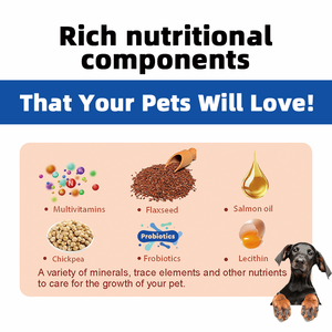 Suplemento Alimenticio Natural para Mascotas, Golosinas para Perros, Proveedores de Snacks, 120 Masticables Blandos Probióticos para la Digestión de Perros y Gatos - Product Image 6