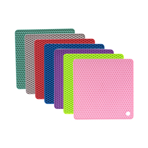 Tapis isolant en silicone épais antidérapant en nid d'abeille pour protection de cuisinière et support de casserole - Product Image 4