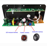 Carte d'amplification D10/D10-II AUX TF Card USB 30-120W pour haut-parleur 4 Ohm 40W, module amplificateur audio pour subwoofer 110V 220V 12V 24V