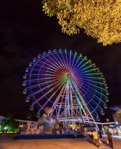 Lampes LED DMX512 étanches IP65 de 4 cm, adressables individuellement, RGBW, pour décorations de grande roue, matériau du corps en PC, pour bâtiments - Product Image 1