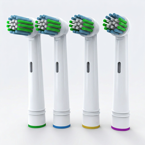 Cabezales de repuesto para <span class=keywords><strong>cepillo</strong></span> de dientes eléctrico oscilante giratorio <span class=keywords><strong>Oral</strong></span> <span class=keywords><strong>Vitality</strong></span>, juego de 4 piezas - Product Image 4