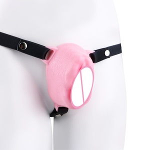 Culotte de simulation SISSY pour travestissement masculin, avec vagin réaliste pour transgenres - Product Image 3