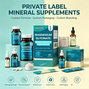 Private Label <span class=keywords><strong>Magnesio</strong></span> Glicinato Cápsulas Alta Absorción Quelado Mineral Sueño Relajación Muscular Energía 60 Cápsulas - Product Image 6