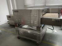 Horno de Túnel Comercial de Gran Formato para Pizza con Cinta Transportadora de Piedra Estilo Artesanal