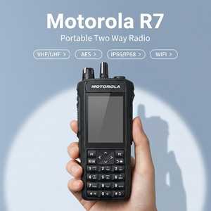 Radio Bidireccional Profesional R7, VHF WIFI de Largo Alcance, Teclado Completo, Radios Móviles - Product Image 4