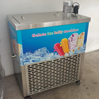 Commerciële ijslollymachine, enkelvoudige mal, heerlijk ijs, ijslollymachine