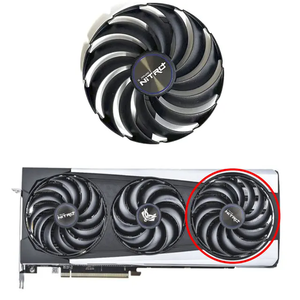 Ventilateur de refroidissement original neuf 95 mm FDC10U12D9-C RX6800 pour carte graphique Sapphire <span class=keywords><strong>NITRO</strong></span>+ AMD Radeon RX 6700 <span class=keywords><strong>6800</strong></span> 6900 XT - Product Image 4