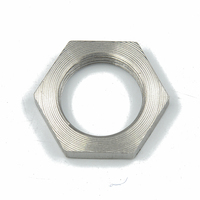 Écrous hexagonaux plats ASME/ANSI B18.2.2, écrous hexagonaux fins à chanfrein unique, filetage en pouces, écrous hexagonaux à serrage