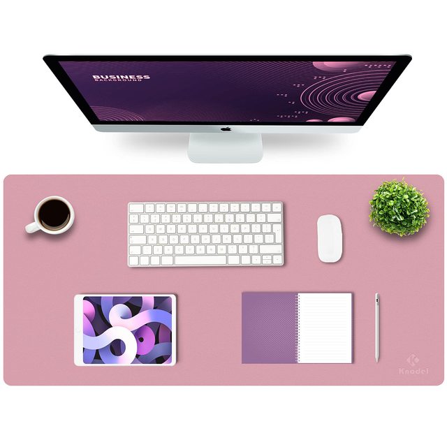 Good Price New Easy to Carry Waterproof Leather Mousepad Scratch Proof Customizable Size & Color in Stock