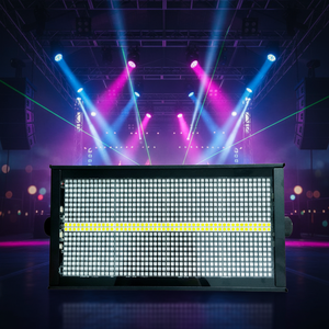 ไฟแฟลช LED 8+8 ดวง 300W DMX RGB โครงโลหะ สำหรับเวที ไนท์คลับ ดิสโก้ ขายส่งสำหรับงานปาร์ตี้ดีเจ - Product Image 4