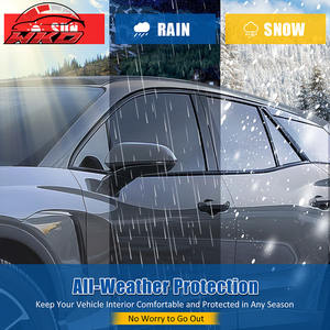 สำหรับเชฟโรเลต เบลเซอร์ 24-26 EV ชุดบังแดดหน้าต่างสไตล์มูเก้น อะคริลิคกันฝน 4 ชิ้น - Product Image 5