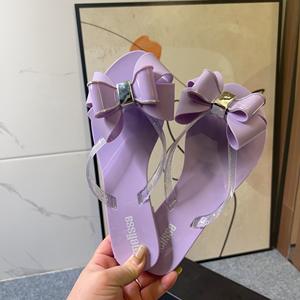 <span class=keywords><strong>รองเท้า</strong></span><span class=keywords><strong>ผู้หญิง</strong></span> <span class=keywords><strong>Melissa</strong></span> คุณภาพสูงประดับโบว์รองเท้าแตะ - Product Image 3