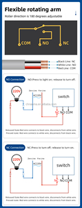 صانعات كهربائية صناعية SPDT TFS مع خط إعادة ضبط ذاتي لحظية معدن للاستخدام الصناعي - Product Image 4