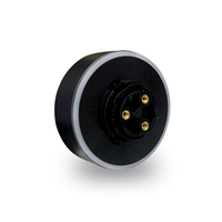 Pomo de Cambio de Marchas Personalizado Wisecoco con Pantalla TTL, Solución de Puerto Serial, Pantalla AMOLED HMI de 1.43 Pulgadas, Codificador, Perilla Giratoria, Pantalla OLED