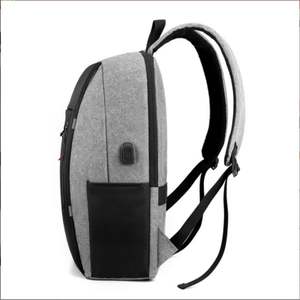 Mochila para Portátil de Negocios Casual de Gran Capacidad para Hombre, Logotipo Personalizado, Poliéster con Cierre de Cremallera, Estilo Moderno - Product Image 6