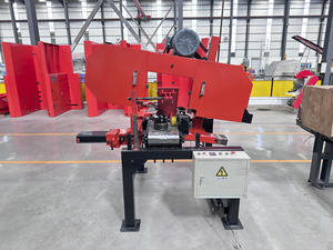 <span class=keywords><strong>Scie</strong></span> à ruban horizontale industrielle pour le bois, inclinable de 0 à 15° °   Pour des coupes à onglets précises, utilisation en usine <span class=keywords><strong>et</strong></span> en atelier de menuiserie - Product Image 5