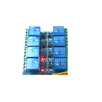 Módulo de Relé de 8 Vías, 5V 10A, con Optoacoplador EL817 Integrado, Relé de un Solo Canal con Activación por Nivel Bajo, Compatible con Niveles de 3.3V/5V