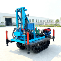 Machine de forage de puits d'eau manuelle, petite taille, pour l'exploitation minière, avec opération simple pour les mines à petite échelle