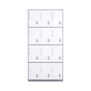 Yu Zhengguan Storage <b>Locker</b> 4x3 Door Metal <b>Cabinet</b> Office Use With Lock - Product Image 1