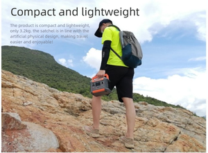 XZJ 288WH 78000mAh ポータブル充電ステーション アウトドア緊急時・車中泊ツアー用 予備モバイル電源 ストレージステーションデバイス - Product Image 5