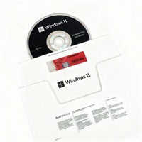 Windows 11 Pro OEM DVD con Etiqueta de Clave, Versión Completa, Versión Internet, Activación en Línea, CD en Inglés/Alemán/Coreano/Japonés