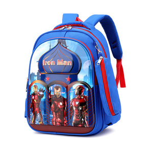 Ultra-Light Spiderman Cartoon poliestere <span class=keywords><strong>zaino</strong></span> con cerniera di prima elementare scuola borsa all'ingrosso per ragazzi e ragazze - Product Image 5
