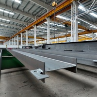 Estructura de Acero Industrial para Fábrica, Almacén, Hangar de Aviones, Garaje para Vehículos, Edificio de Múltiples Pisos, Diseño Personalizado, Plan de Proyecto Completo