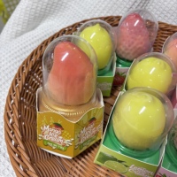Certificat Halal, crème glacée aux fruits 3D, mangue, citron, mandarine, fraise, raisin, avec prix compétitif pour les distributeurs