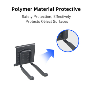 Bốn-inch đôi thẳng móc thiết kế hiện đại treo tường nhà để xe tổ chức móc - Product Image 4