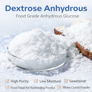 Dextrose Anhydre Additif Alimentaire Poudre Cristalline Blanche pour l'Industrie des Boissons et de la Boulangerie - Product Image 1