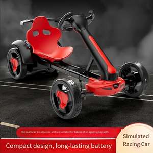 Portable YingLun Children's Go-kart Remote-Controlled Electric Foldable <strong>Lights</strong> CE Outdoor Unisex Music 6/12V Battery 6kg - Product Image 1