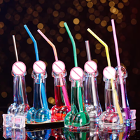 Verre à cocktail transparent en forme de pénis, capacité 100 ml, nouveauté unisexe, vaisselle de bar, vente chaude