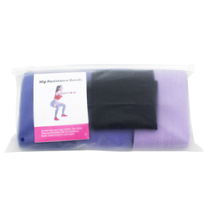 Rehab Natural Fabric Hip Bands Gradient Purple High Quality Booty Bands for Legs and Butt Gym Home <strong>Loop</strong> Bands - Product Image 5